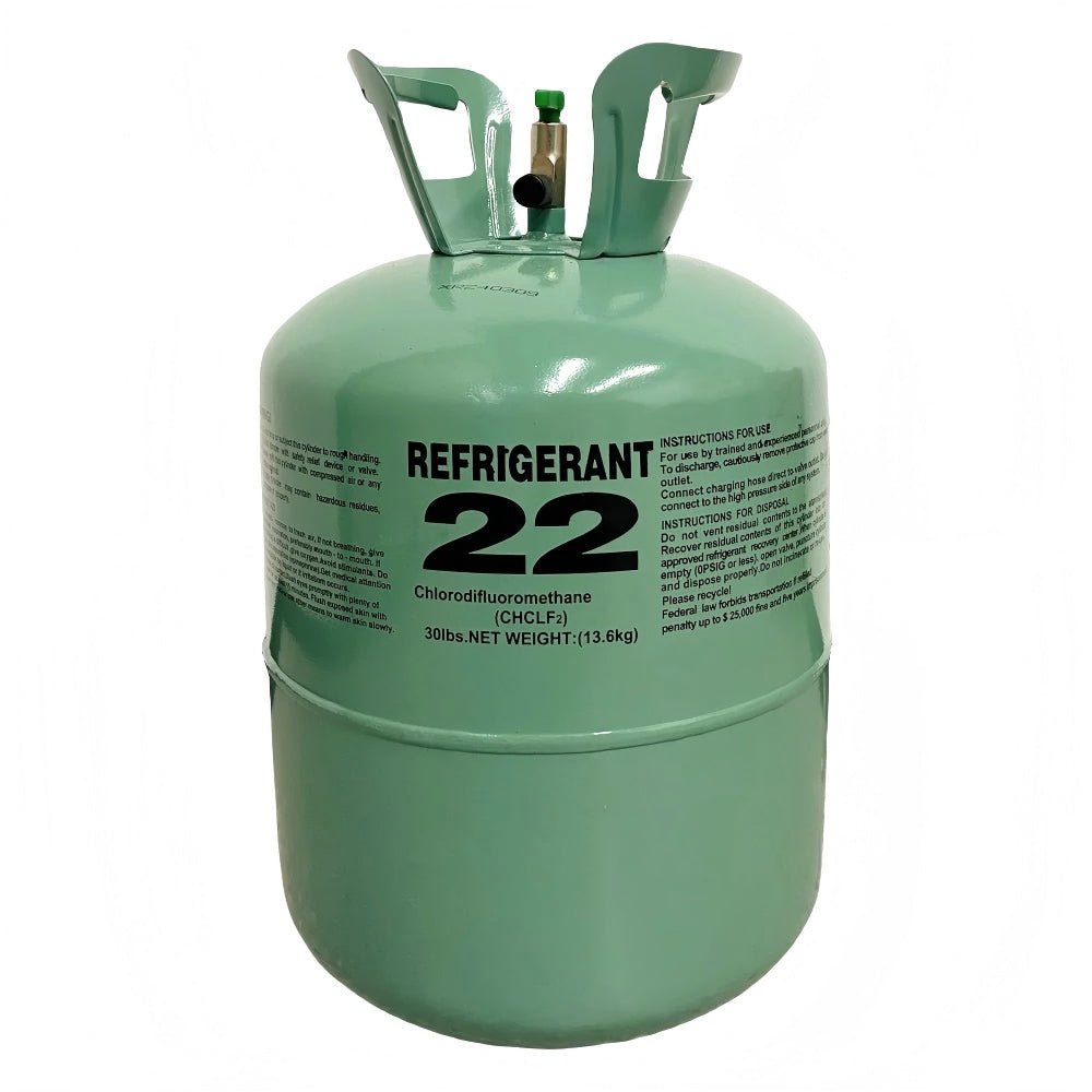 R22 30lbs Refrigerant  100% Virgin New Factory Sealed Cylinder